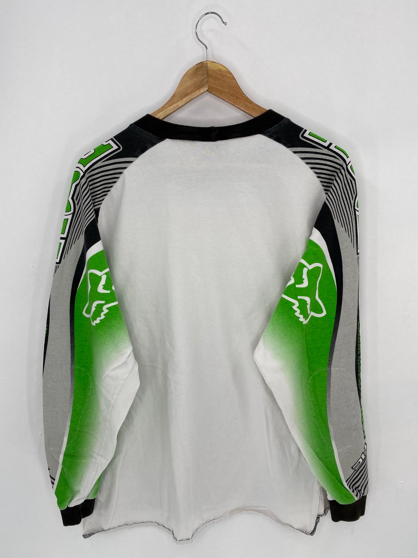 FOX RACING Size L Vintage Long Sleeve Racing T-Shirt / 7376