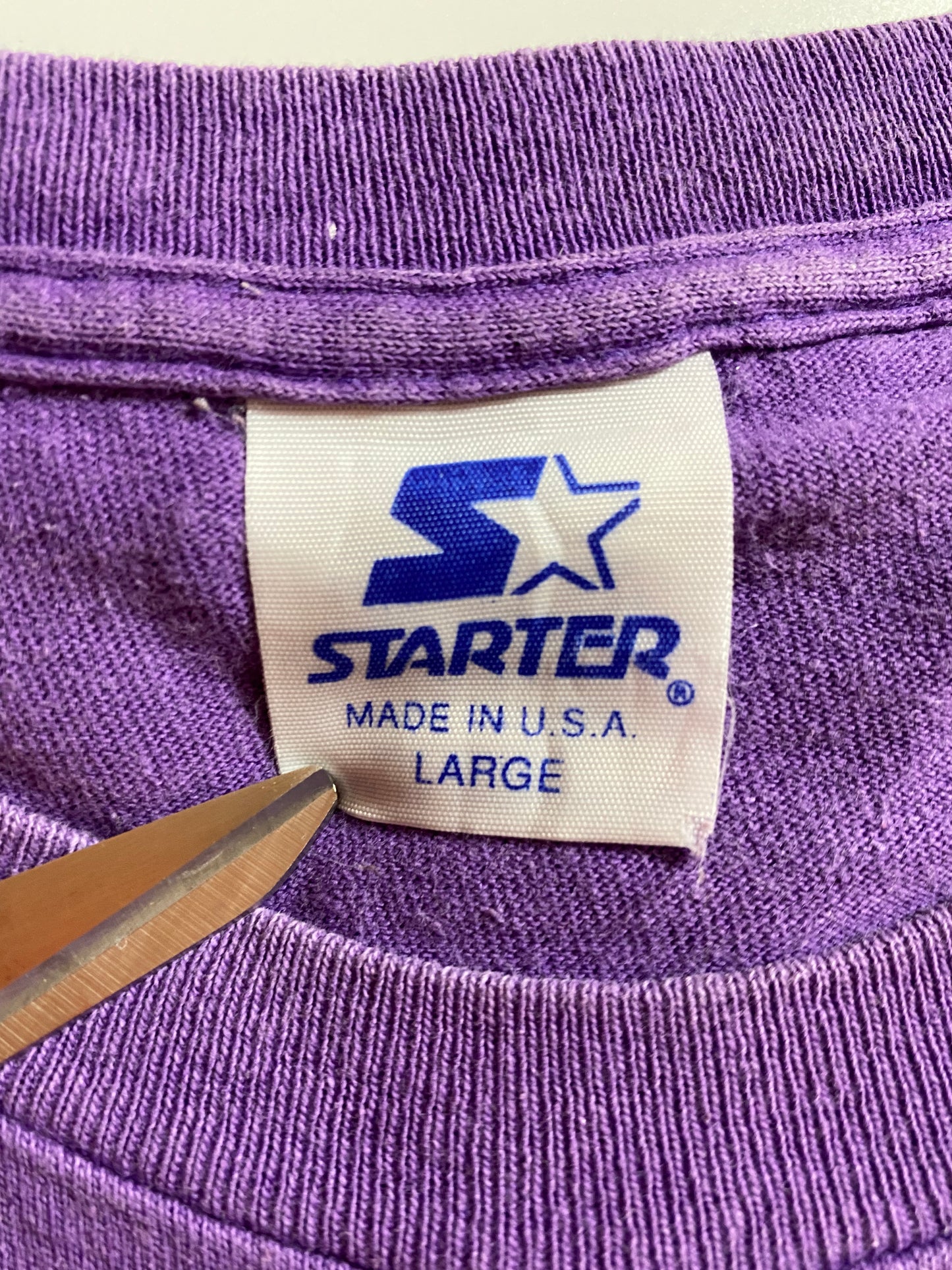 90’s STARTER PHOENIX SUNS Made in USA Size L Vintage NBA T-Shirt / 9295