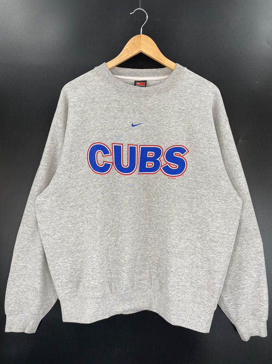 00’ NIKE CUBS Size L Vintage Sweat-Shirts / K2593