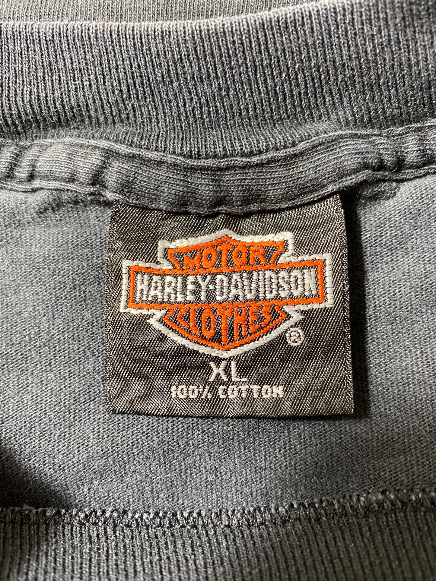 1991' HARLEY DAVIDSON Made in USA Size XL Vintage T-Shirts / K2488