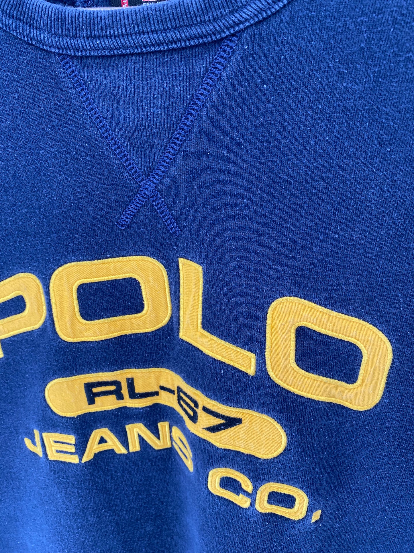 Vintage POLO JEANS COMPANY RALPH LAUREN Size XL Sweat-Shirt / K1836