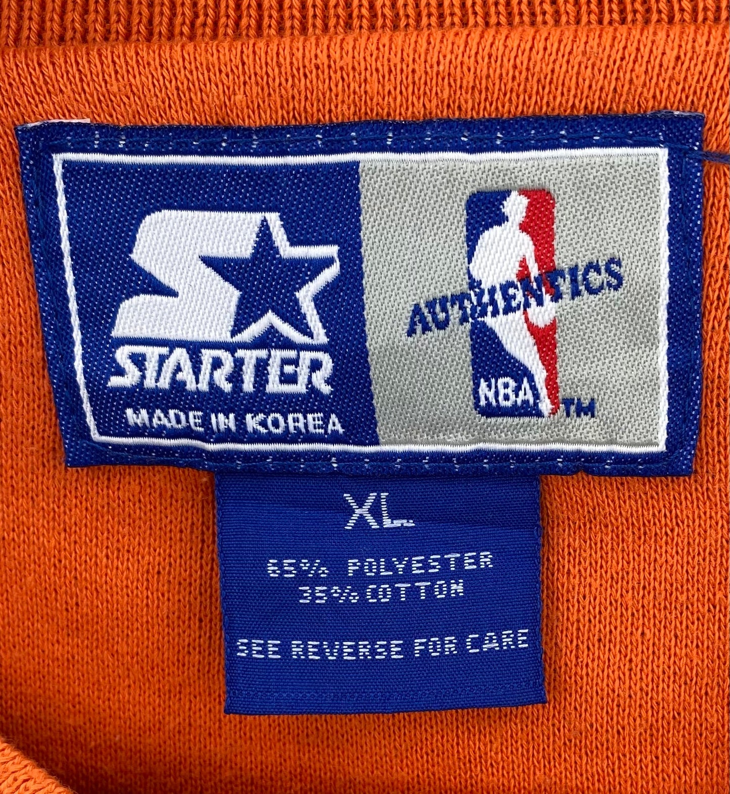 90’s STARTER KNICKS Size XL Vintage NBA Sweat-shirt / K7592