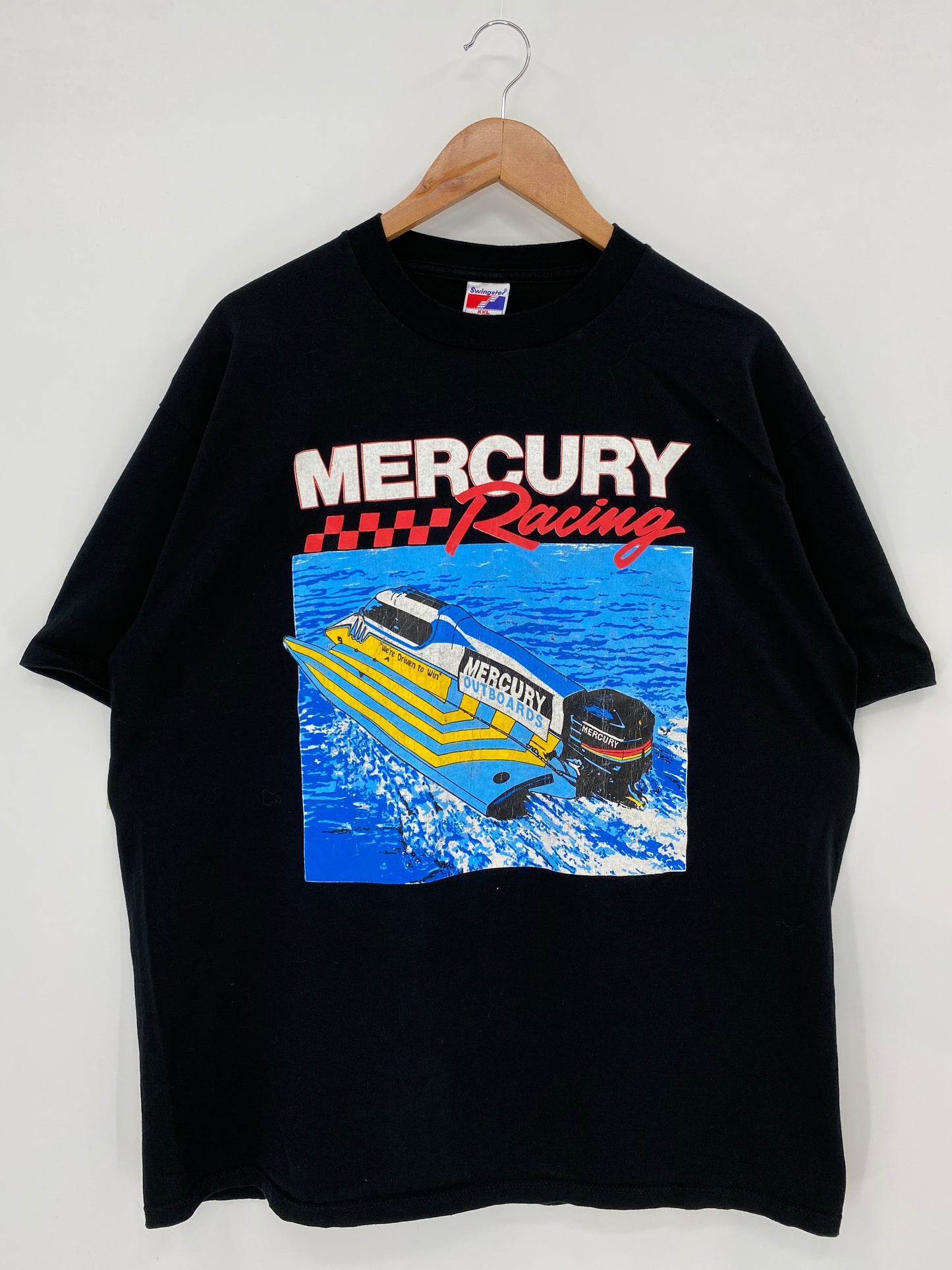 90’s MERCURY BOAT RACING Made in USA Size XXL Racing T-shirt / K3007