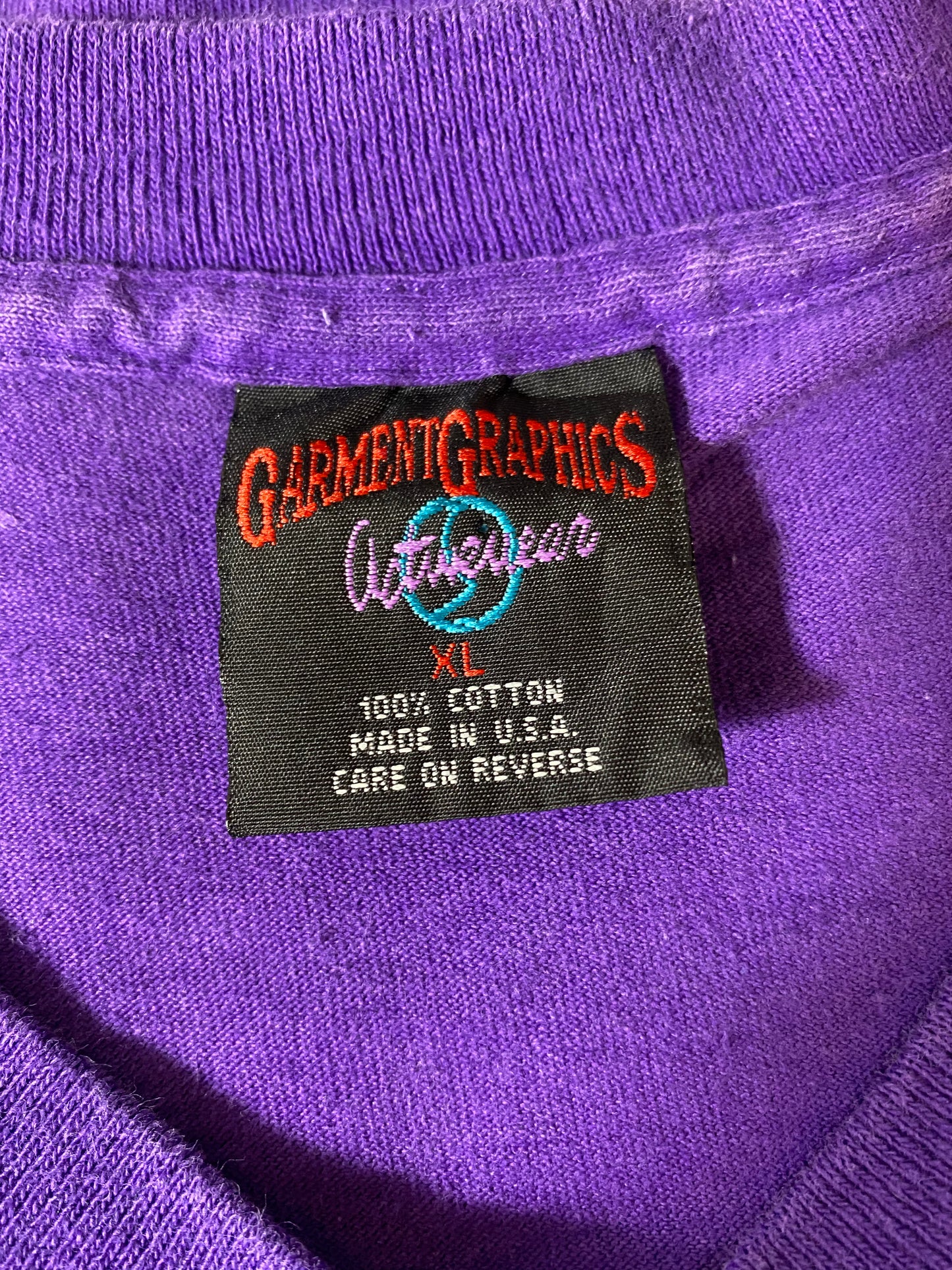 1993' LOONEY TUNES SYLVESTER x TWEETY Made  in USA Size XL Vintage T-Shirt / K1903