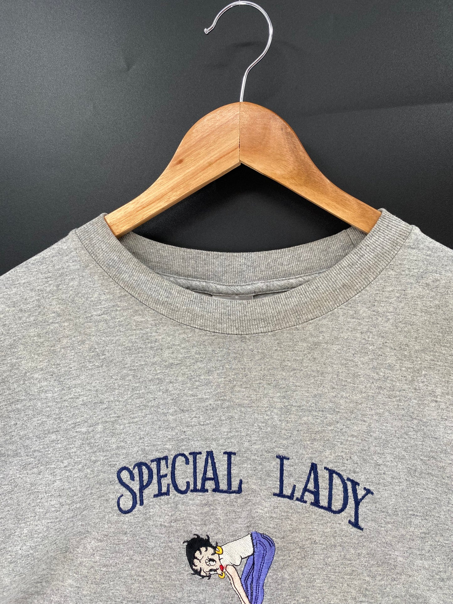 Vintage BETTY BOOP SPECIAL LADY Size L T-Shirts / k598