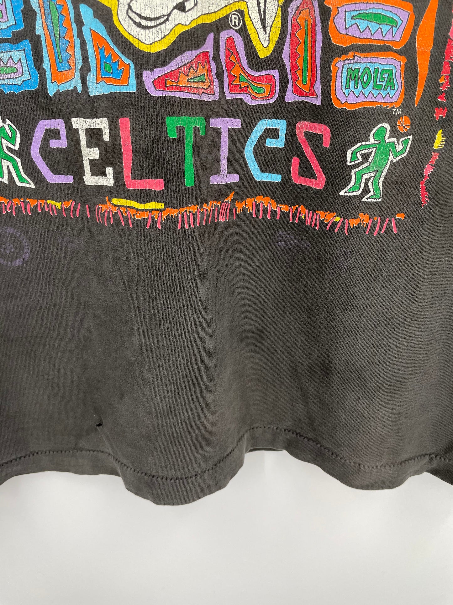 90’s BOSTON CELTICS Made in USA Size L Vintage NBA T- SHIRT / K1323