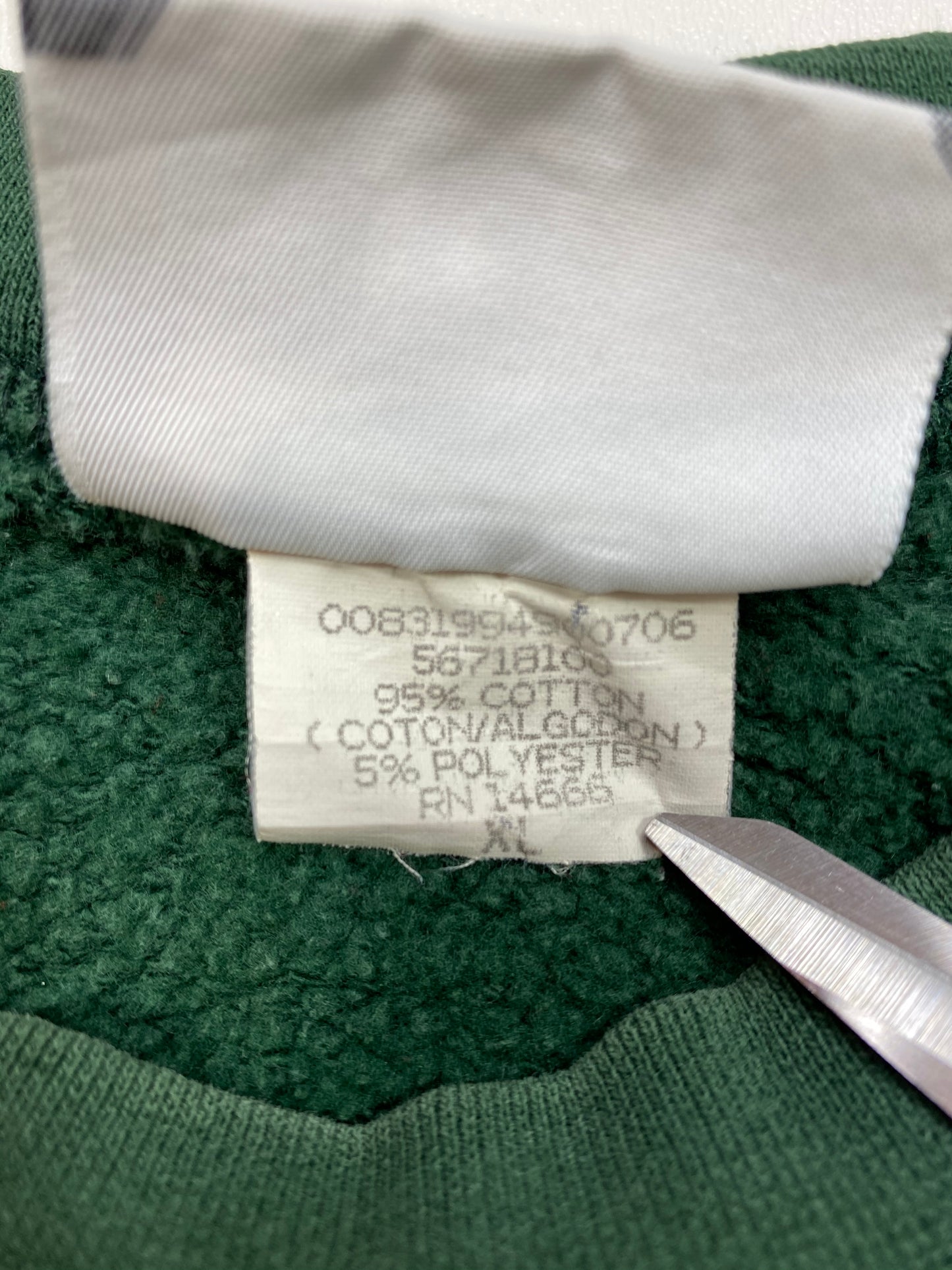 90's Lee MICROSOFT Made in USA Vintage Sweat-Shirt / 5111