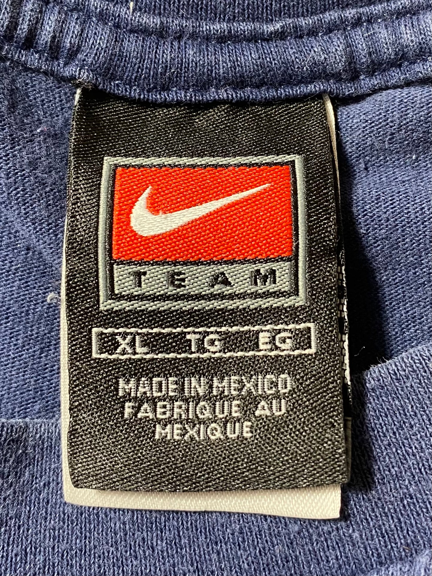 00’ NIKE Mini Swoosh Size XL Vintage Long Sleeve T-shirt / 8392