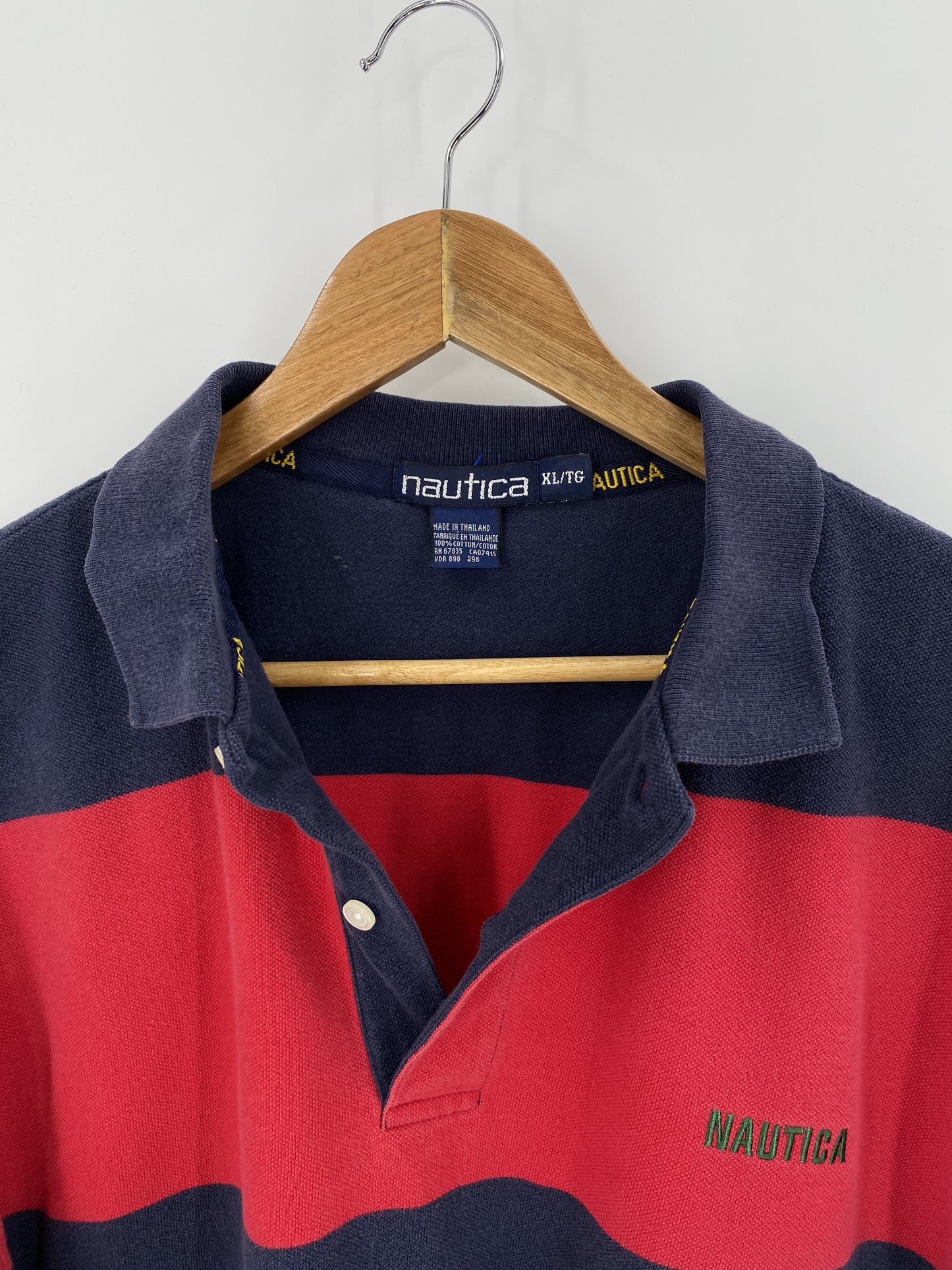 90's NAUTICA Size XL Vintage Polo-Shirt / A7351