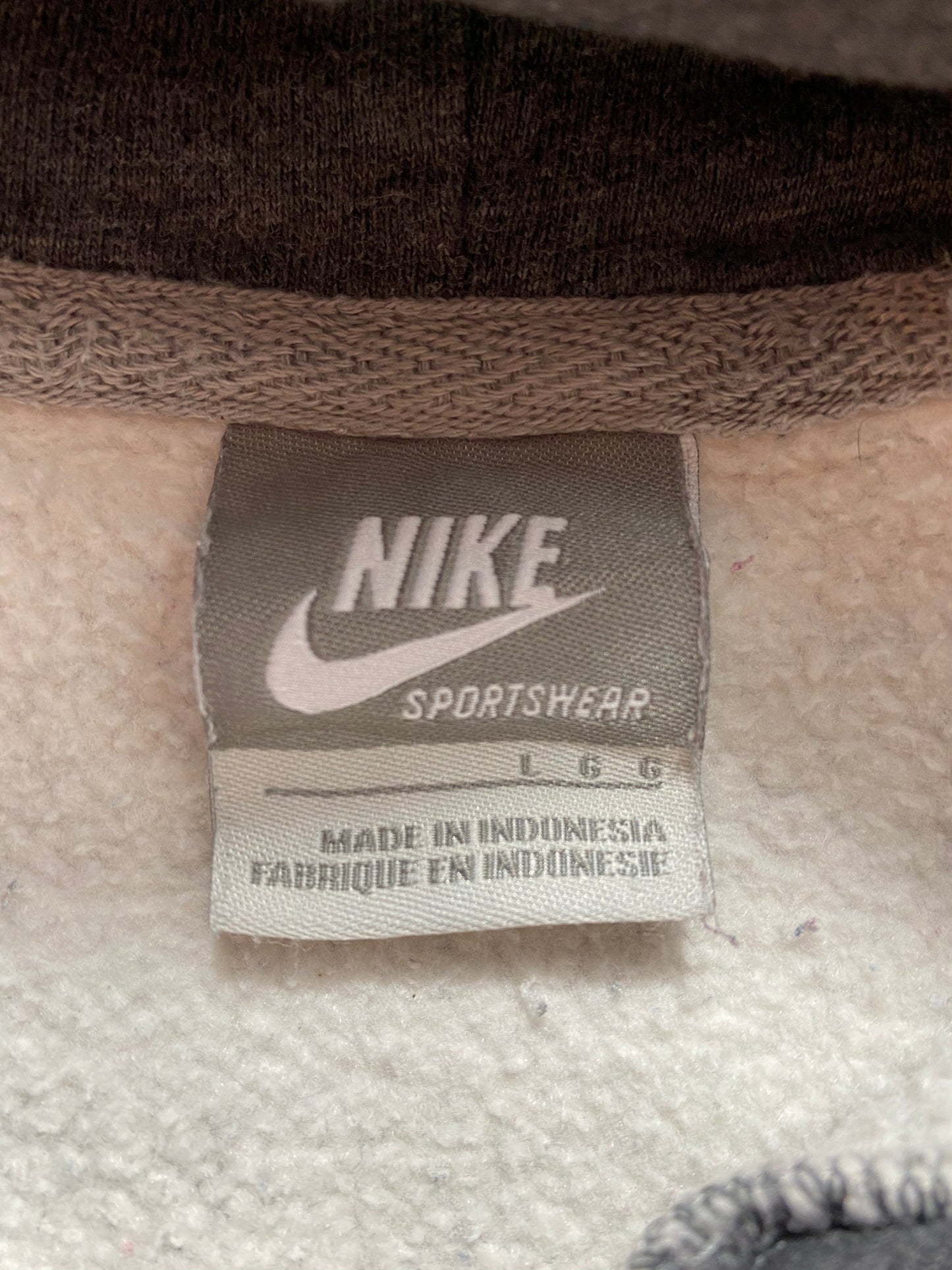 .00’ NIKE MINI SWOOSH Size L Vintage Hoodie Sweat-shirt / A9087