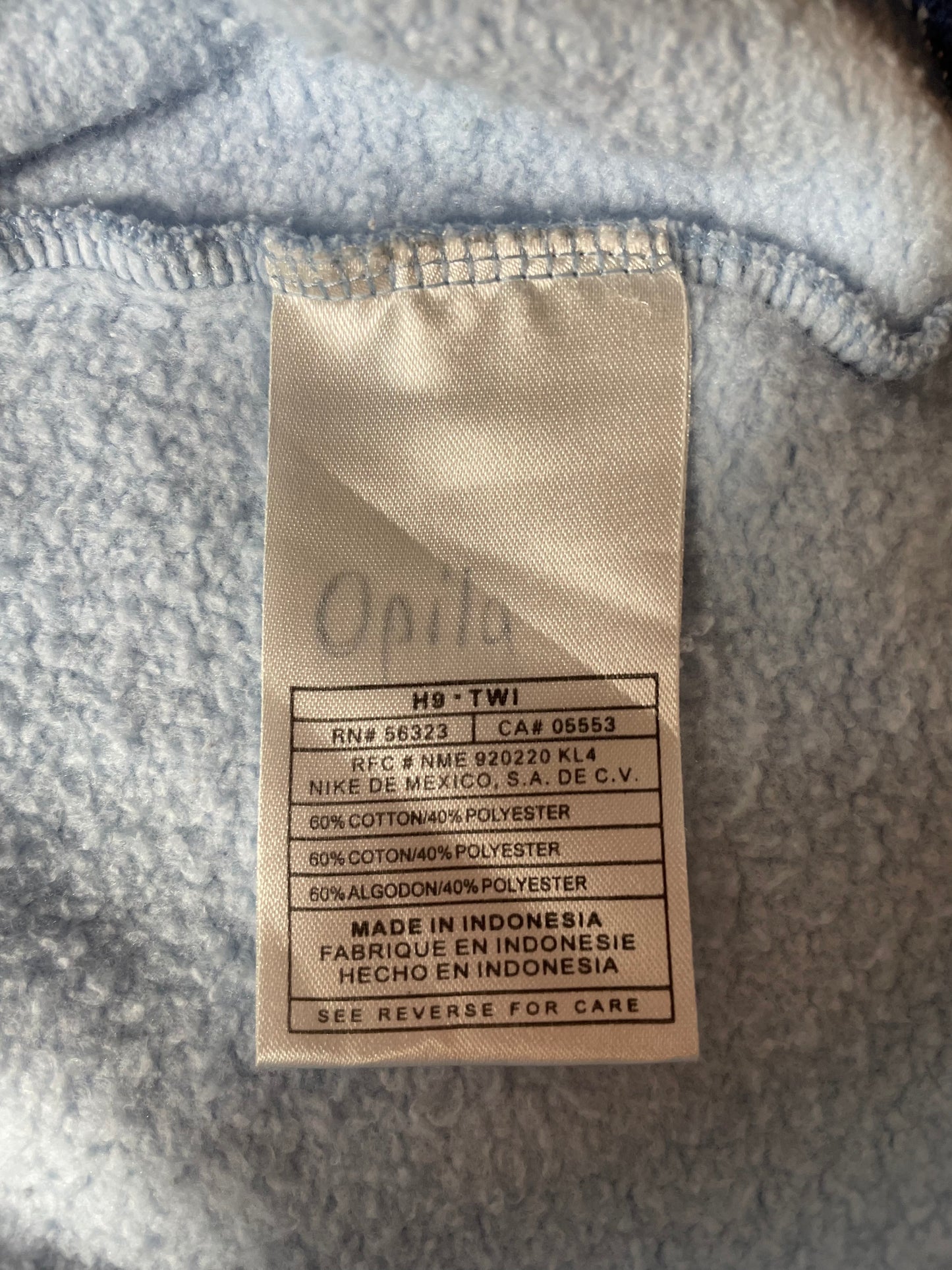 00’ NIKE SWOOSH Size Ladies M Vintage Sweat-shirt / K3101