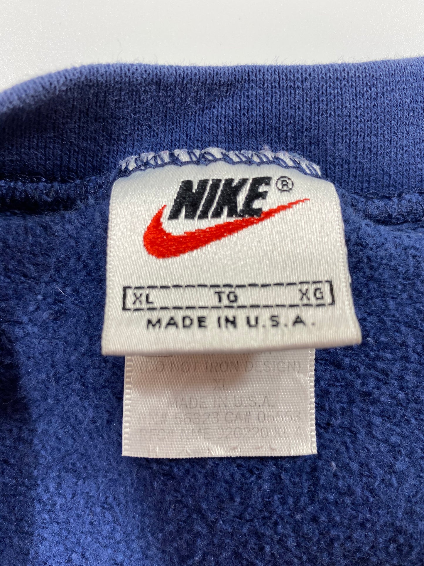 90’s NIKE US SOCCER Made in USA Size XL Vintage Sweat-Shirt / 6493