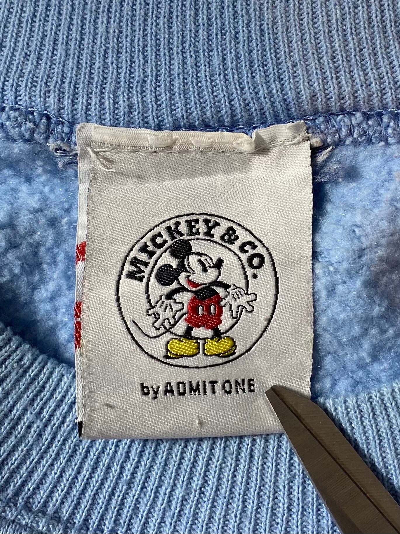 90’s DISNEY MICKEY Size XL Vintage Sweat-shirt / K7020