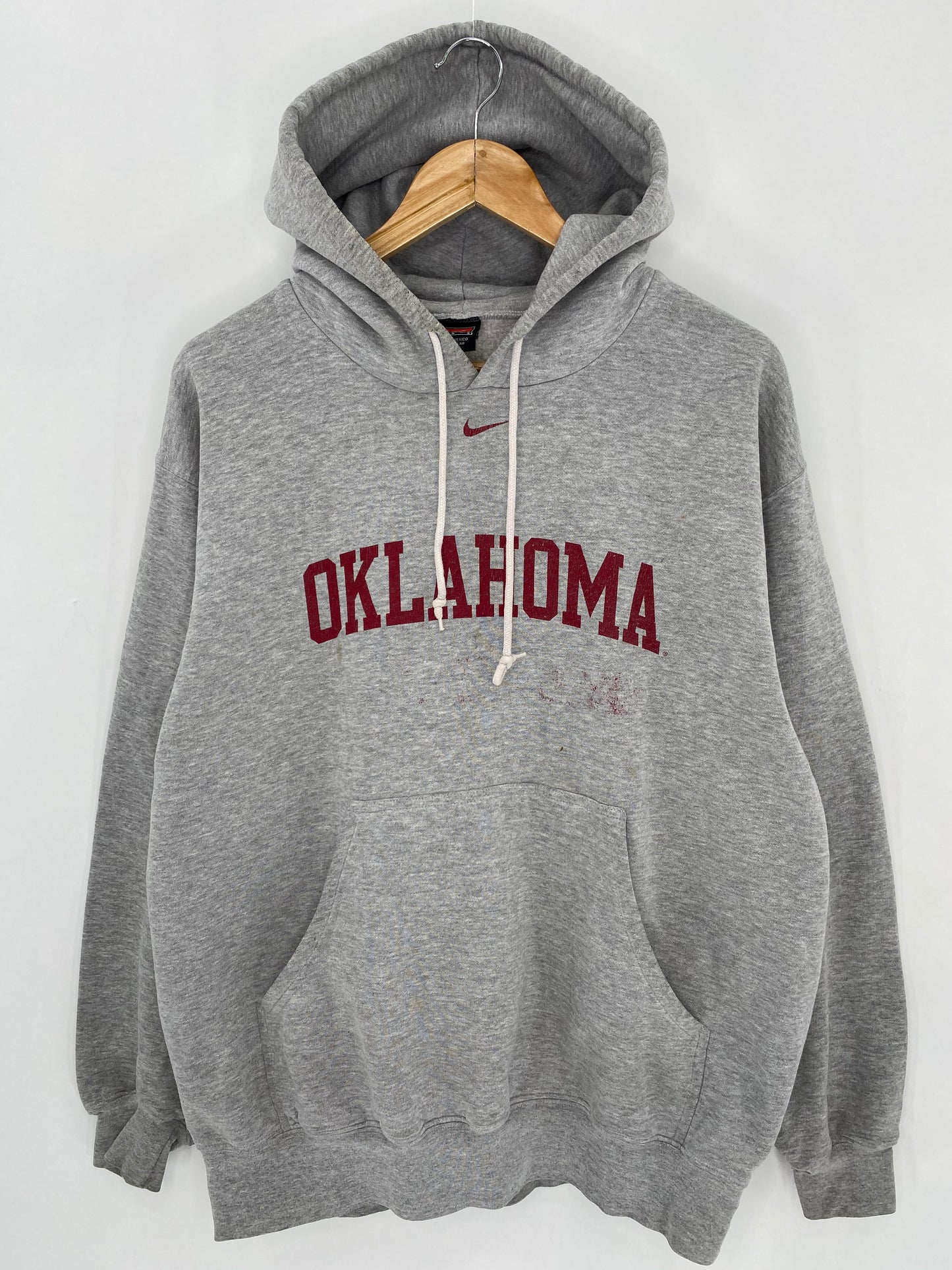90’s NIKE OKLAHOMA Size L Vintage Hoodie Sweat-shirt / 6573