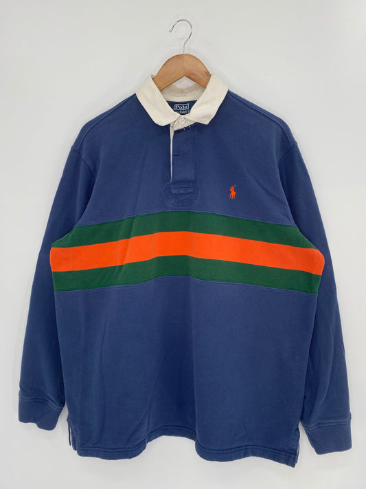 Polo Ralph Lauren Size XL Vintage Button Down Long Sleeve Shirt / 8066