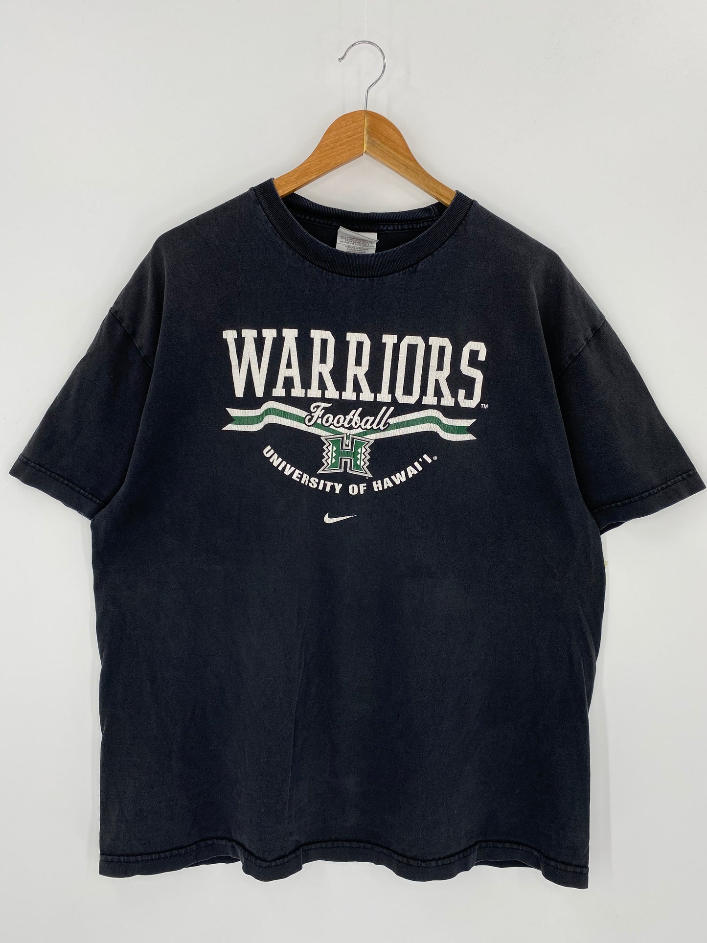 90’s NIKE WARRIORS Size XL Vintage T-shirt / 7940