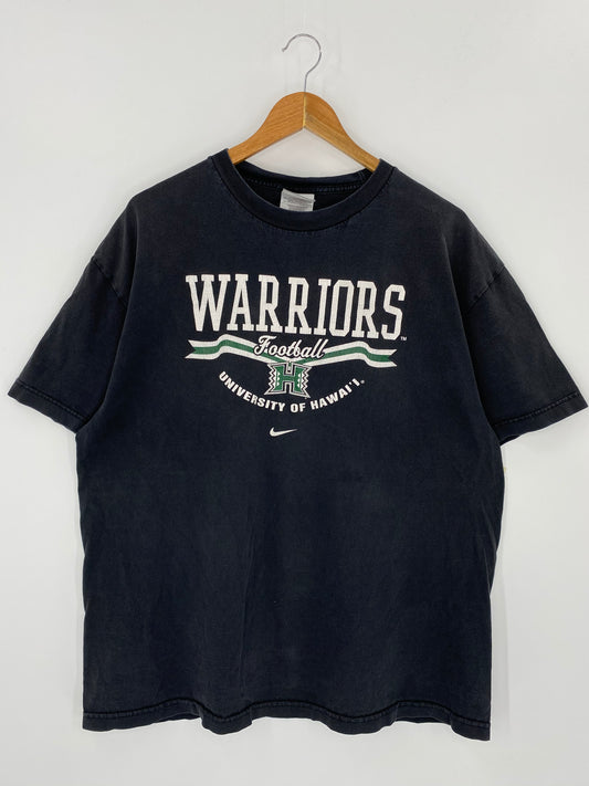 90’s NIKE WARRIORS Size XL Vintage T-shirt / 7940