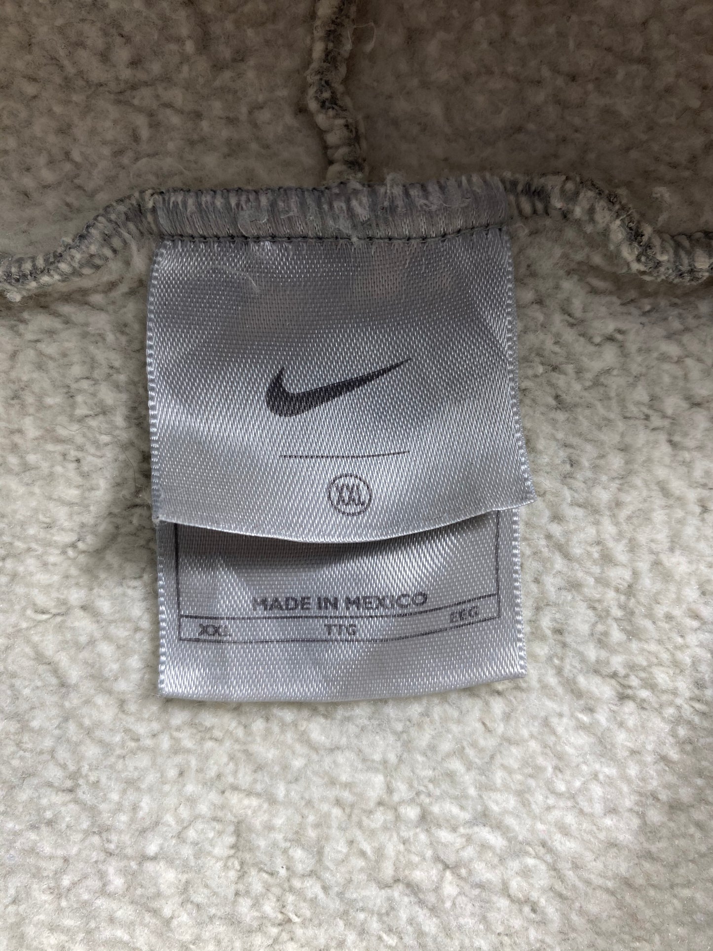 90’s NIKE Center Swoosh Size XXL Vintage Hoodie Sweat-shirt / 7054