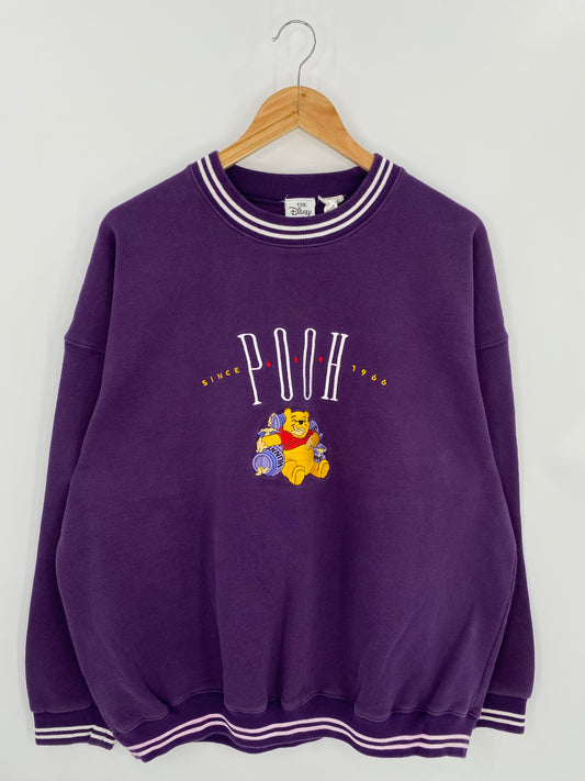 00’ DISNEY POOH Size XXL Vintage Sweat-shirt / 6879