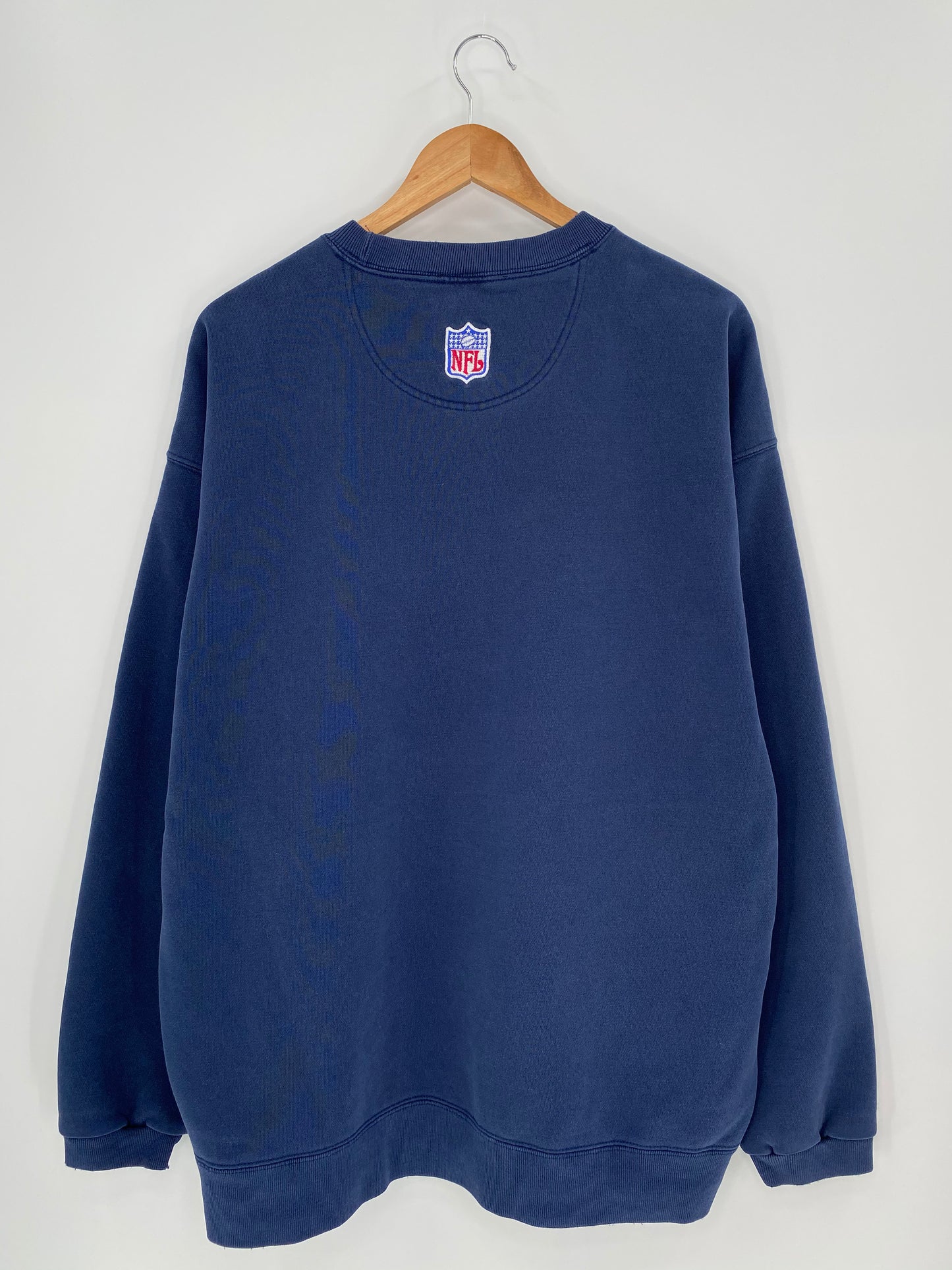00’ NIKE RAMS FOOTBALL Size L Vintage NFL Sweat-shirt / 9036