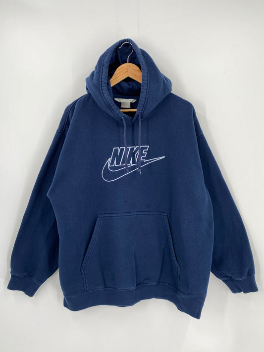 00’ NIKE Size L Vintage Hoodie Sweatshirt / 9767