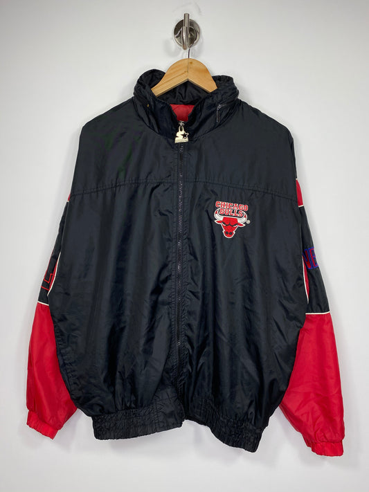 90’s Starter x NBA CHICAGO BULLS Vintage Nylon Jacket / 4851