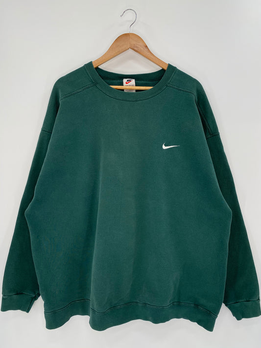 90’s NIKE Mini Swoosh Size XXL Vintage Sweat-shirt / 8761