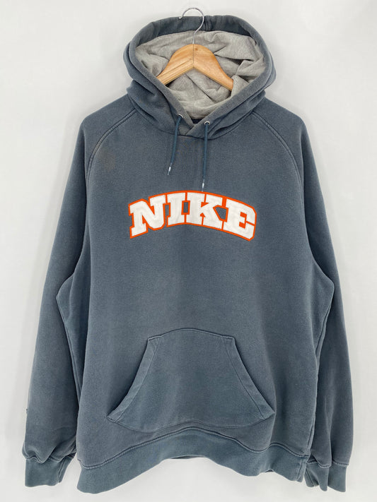 00’ NIKE Size XL Vintage Hoodie Sweat-Shirt / 5417