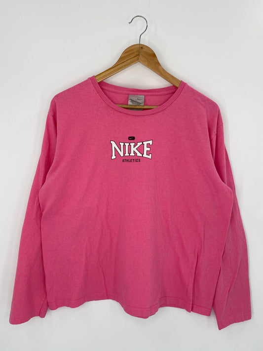 00’ NIKE ATHLETICS Size Ladies XL Vintage Long Sleeve T-shirt  / 7430
