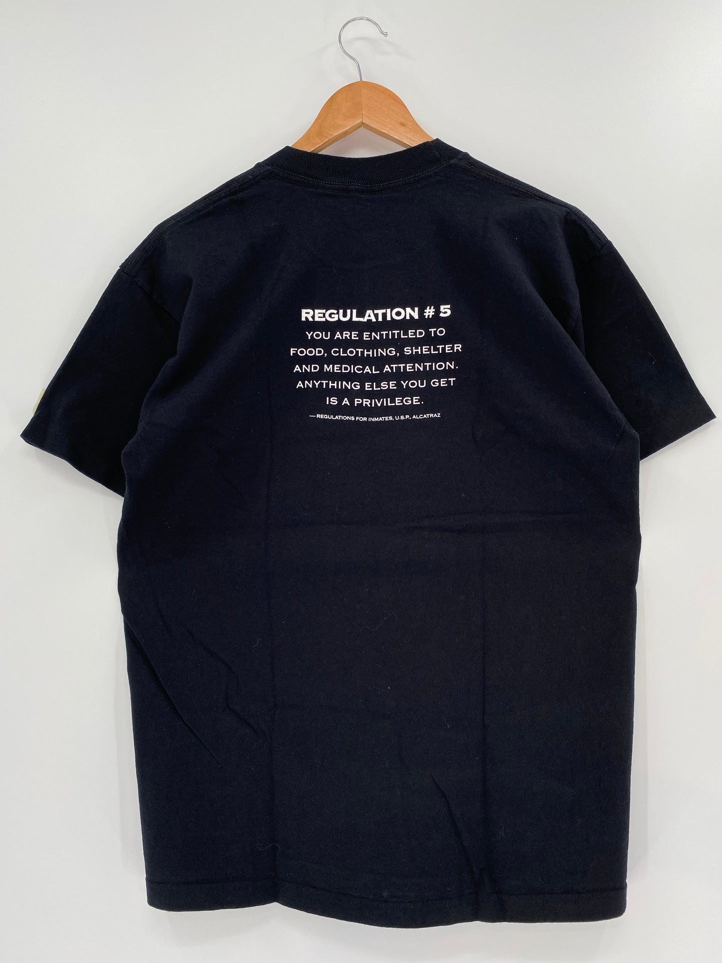 90’s ALCATRAZ Made in USA Size L T-Shirts / K1404