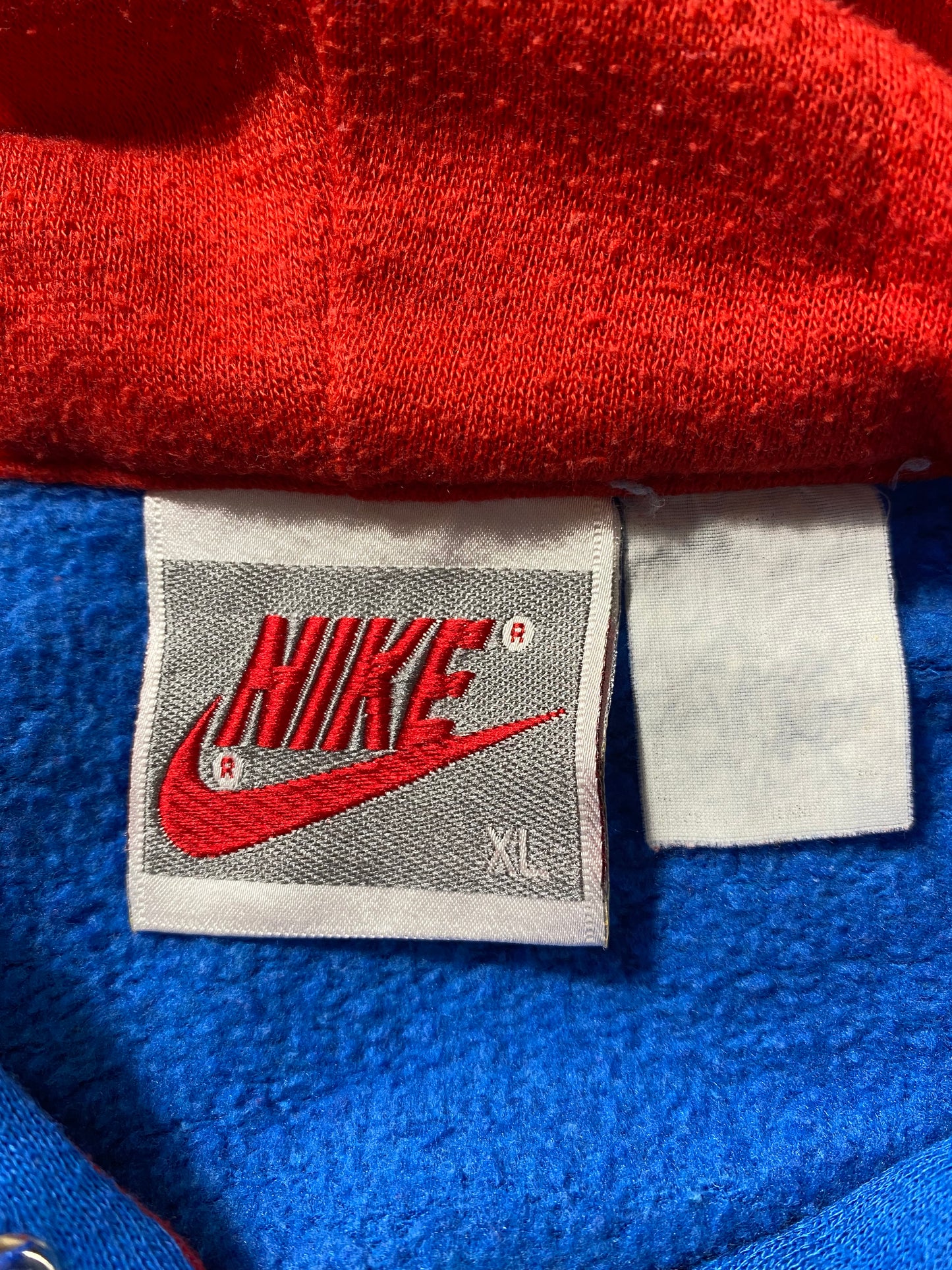 90’s Silver tag NIKE Size XL Vintage Zip-up Hoodie Sweat shirt / K1800