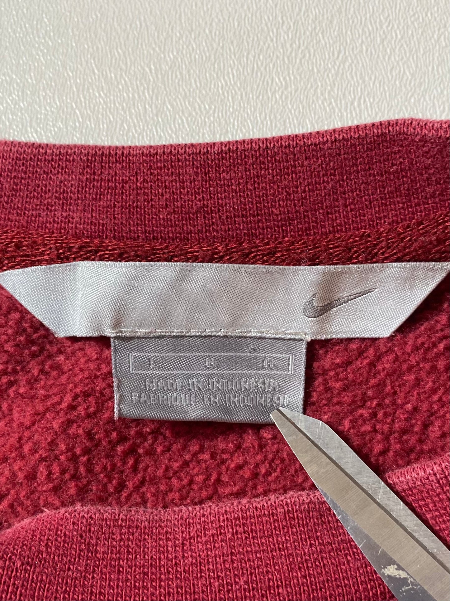 00’ NIKE MINI SWOOSH Size L Vintage Sweat-shirt / K7030