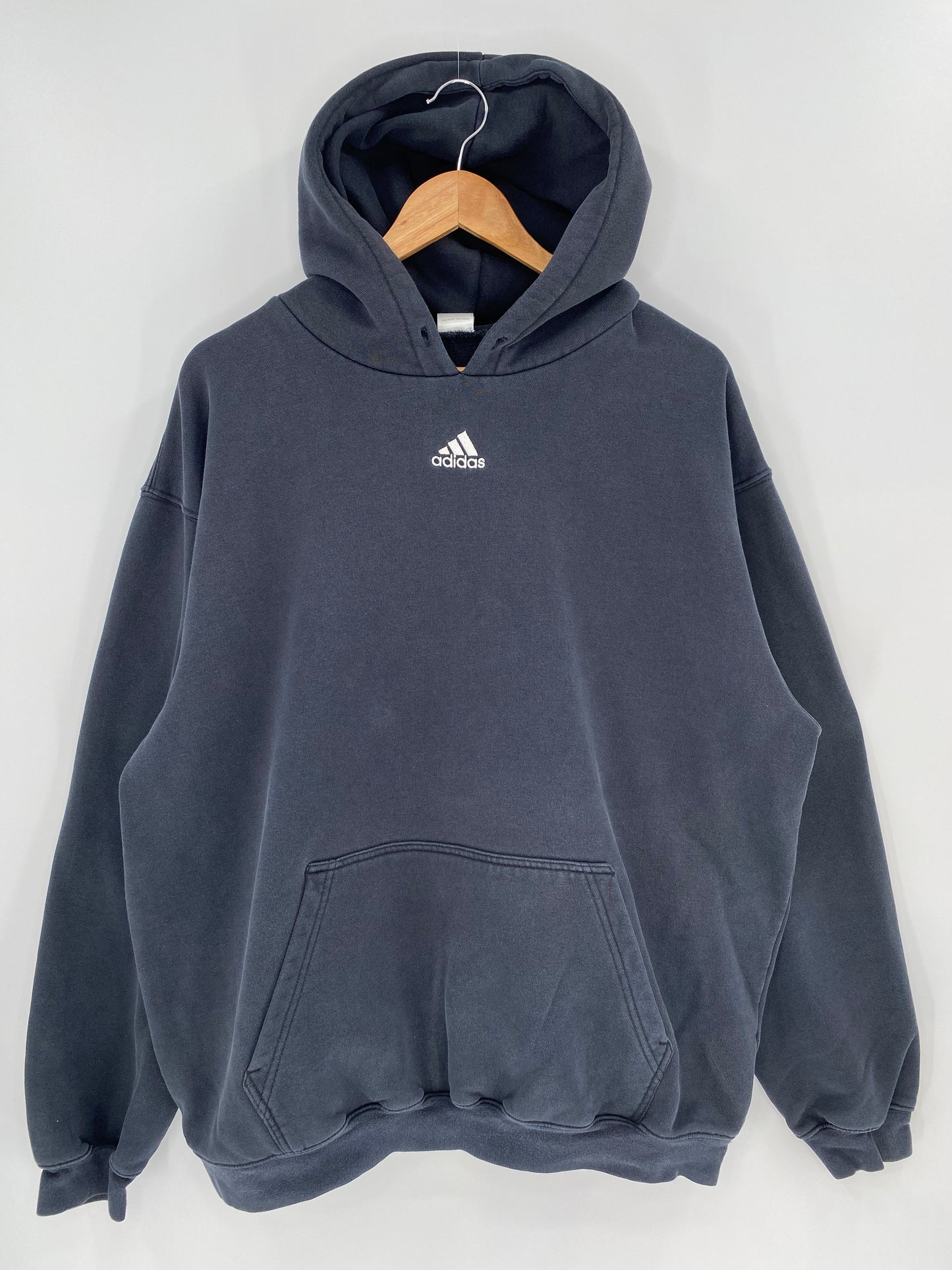 00’ ADIDAS Size L Vintage Hoodie Sweat-shirt / 9057