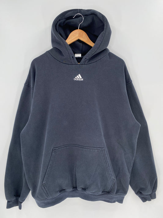 00’ ADIDAS Size L Vintage Hoodie Sweat-shirt / 9057