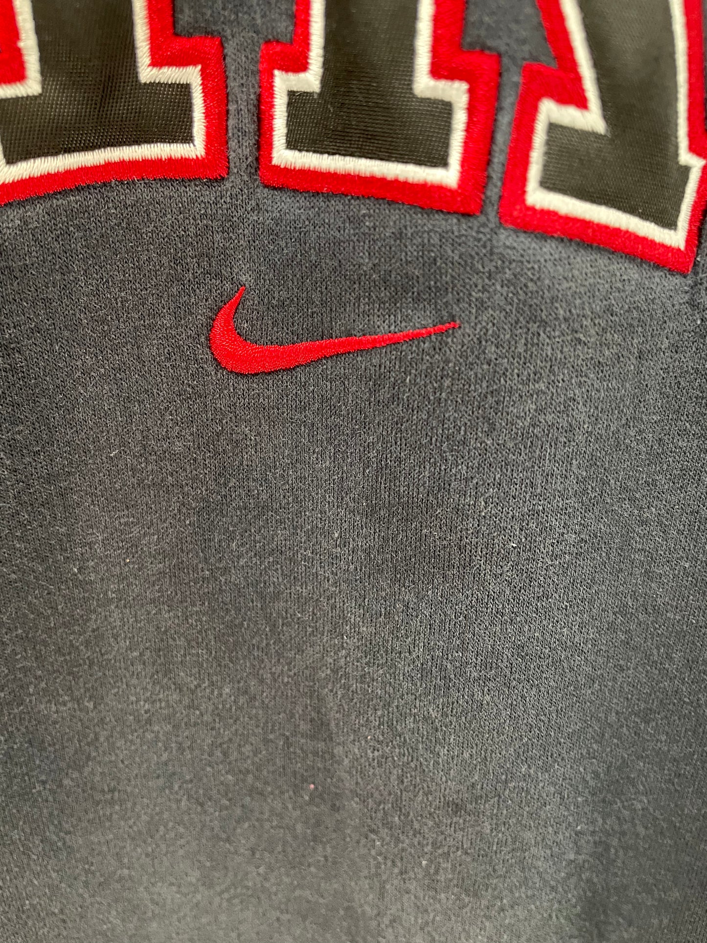 00’ NIKE SWOOSH Size L Vintage Hoodie Sweat-shirt / K3098