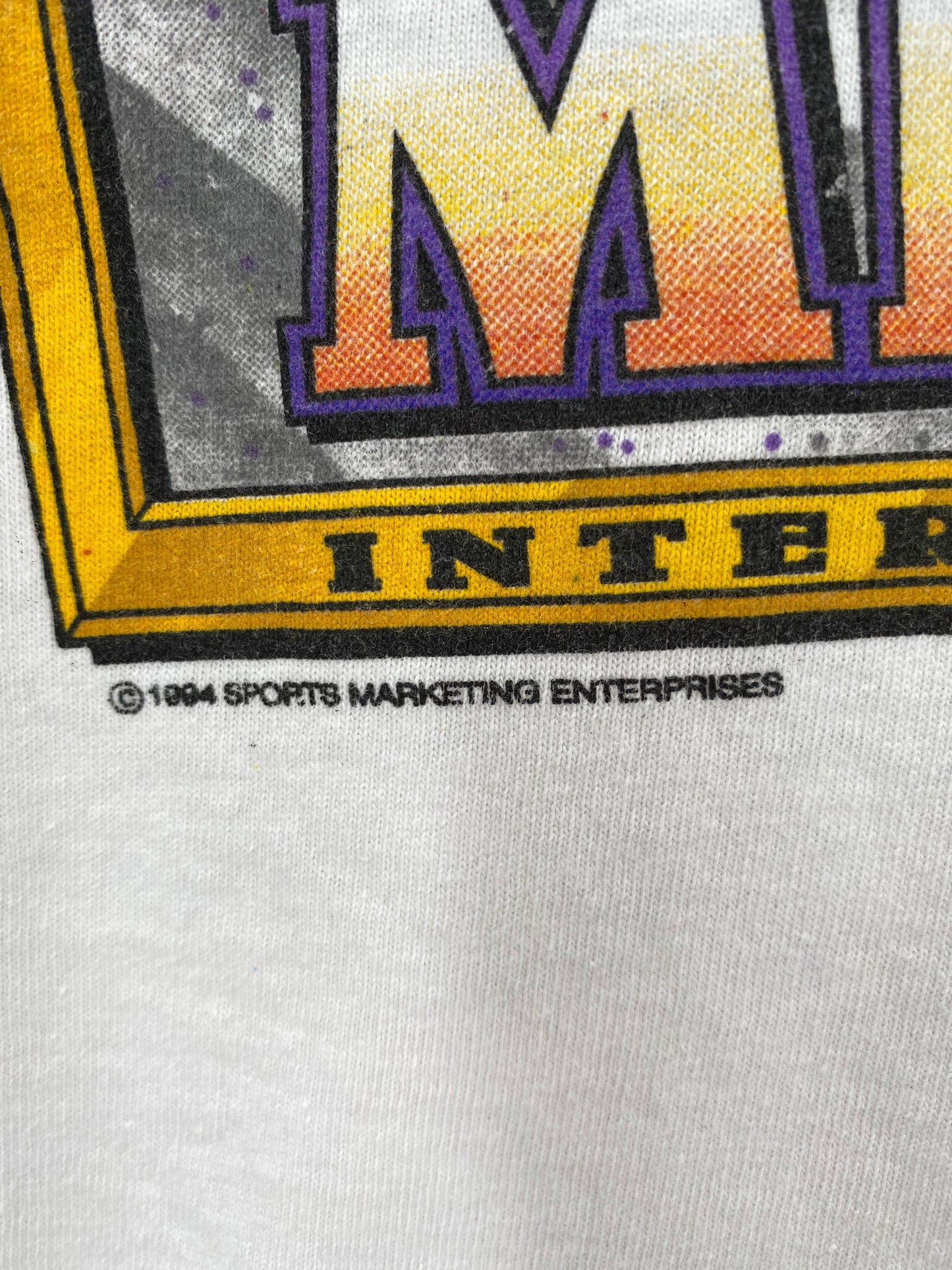 1994 WINSTON GOODWRENCH400 MICHIGAN Size No tag (Approx.L) Vintage Racing T-Shirt / E5416T