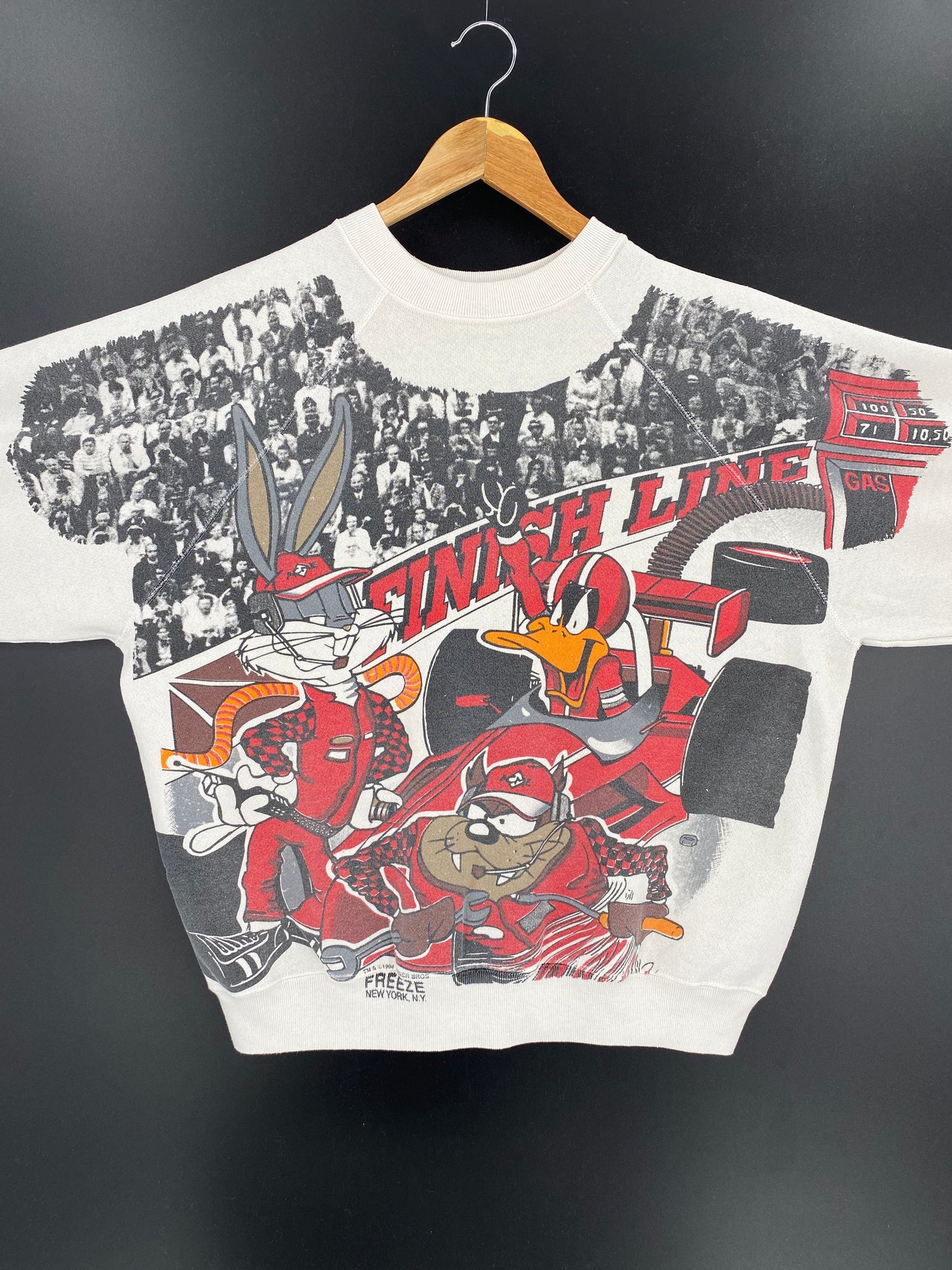 1994 LOONEY TUNES Made in USA Size L Vintage Sweat-shirt / 9171