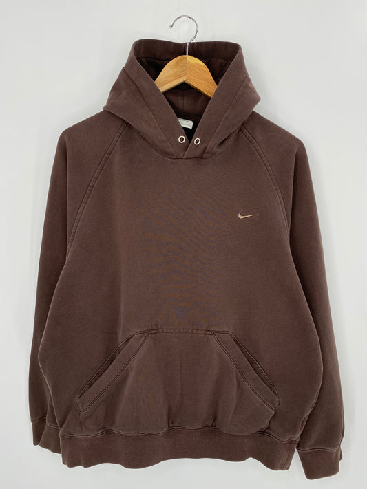 00’ NIKE Mini Swoosh Size M Vintage Hoodie Sweat-shirt / 7301
