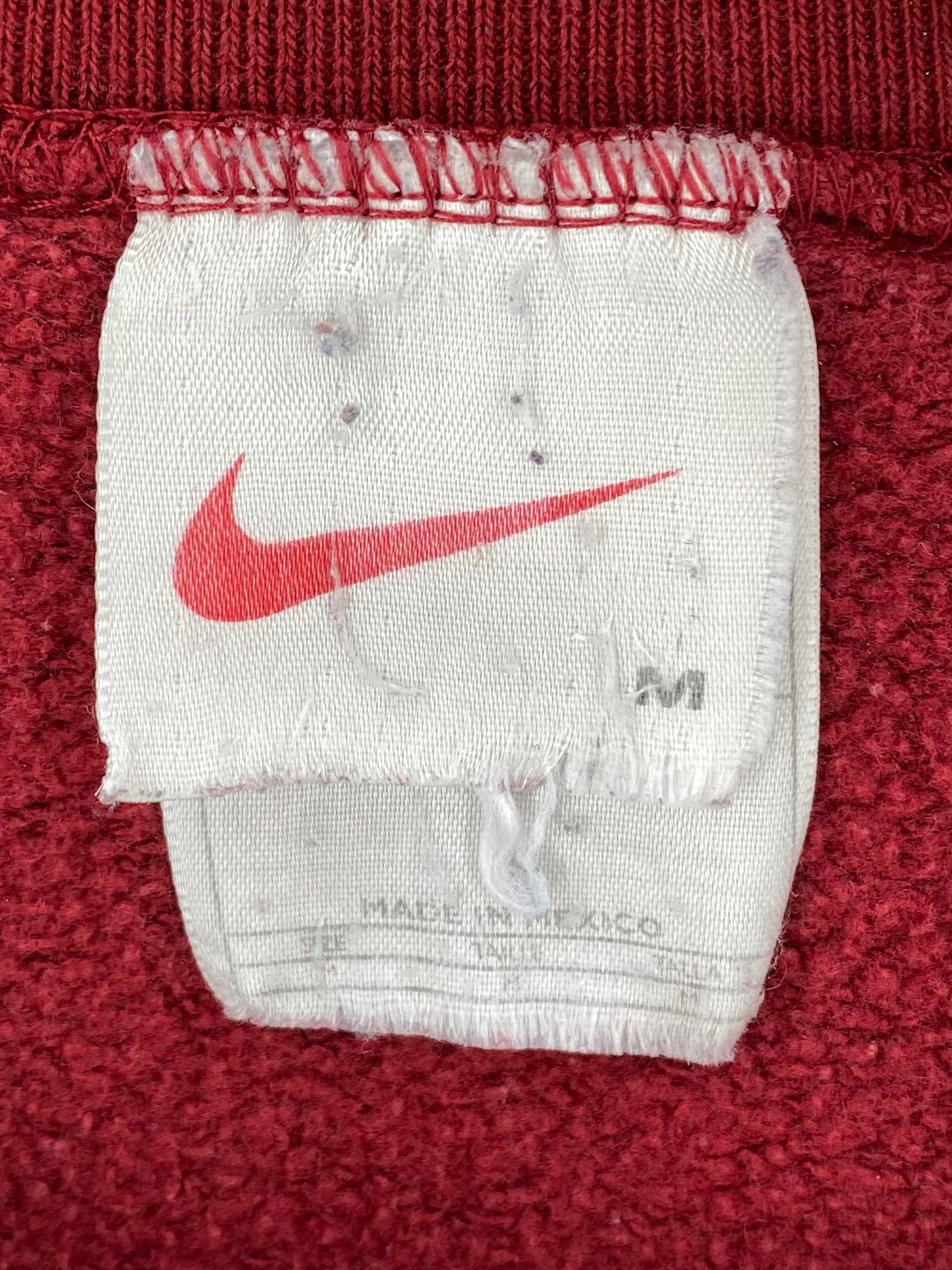 90’s NIKE Size M Vintage Sweat-shirt / 7515