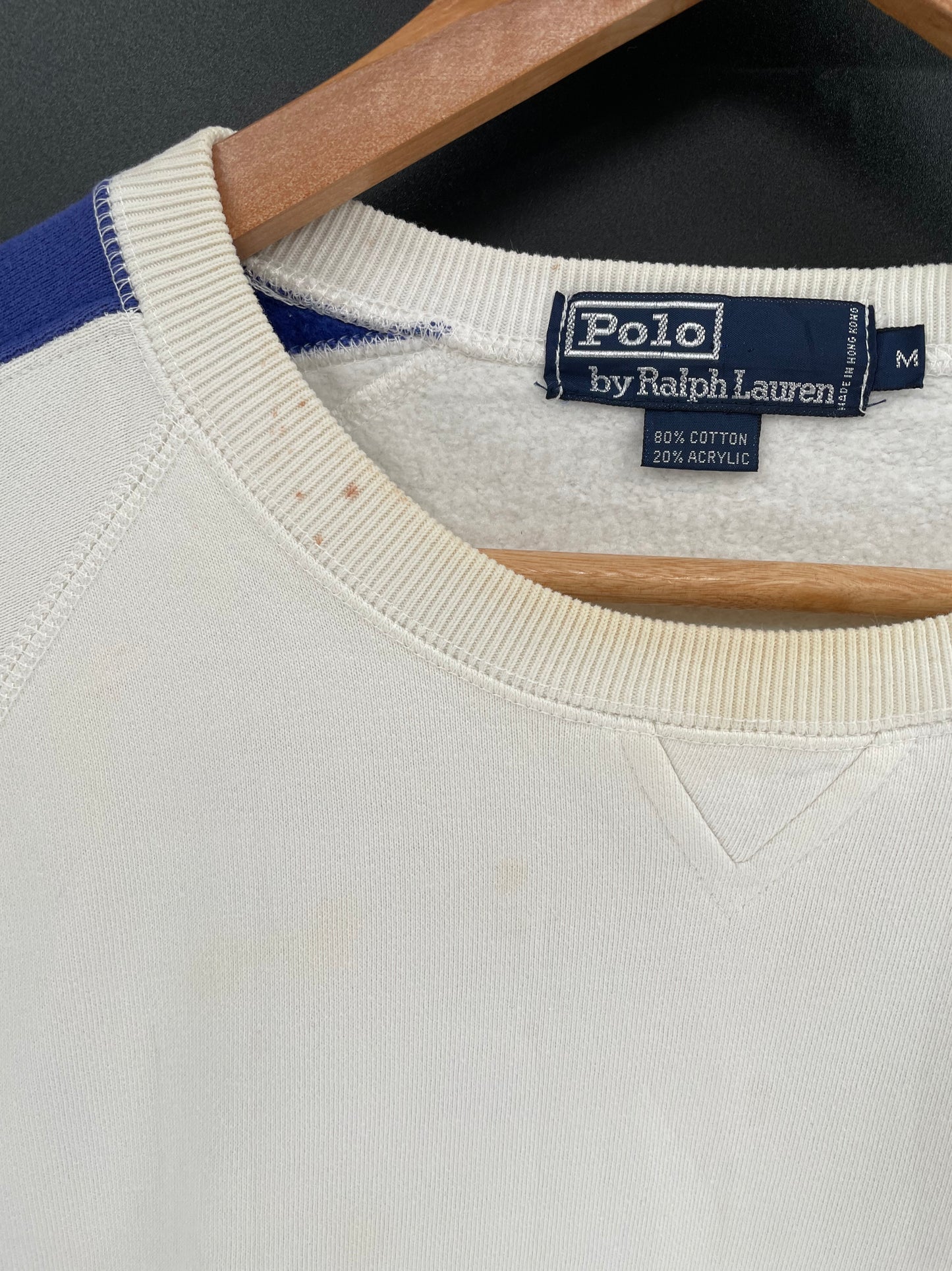 90’s POLO RALPH LAUREN Size M Vintage Sweat-Shirt  / K1304