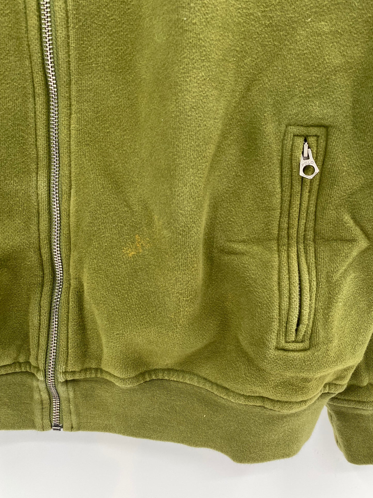 90’s POLO RALPH LAUREN Size XL Vintage Zip-up Hoodie Sweat-Shirt / K2722