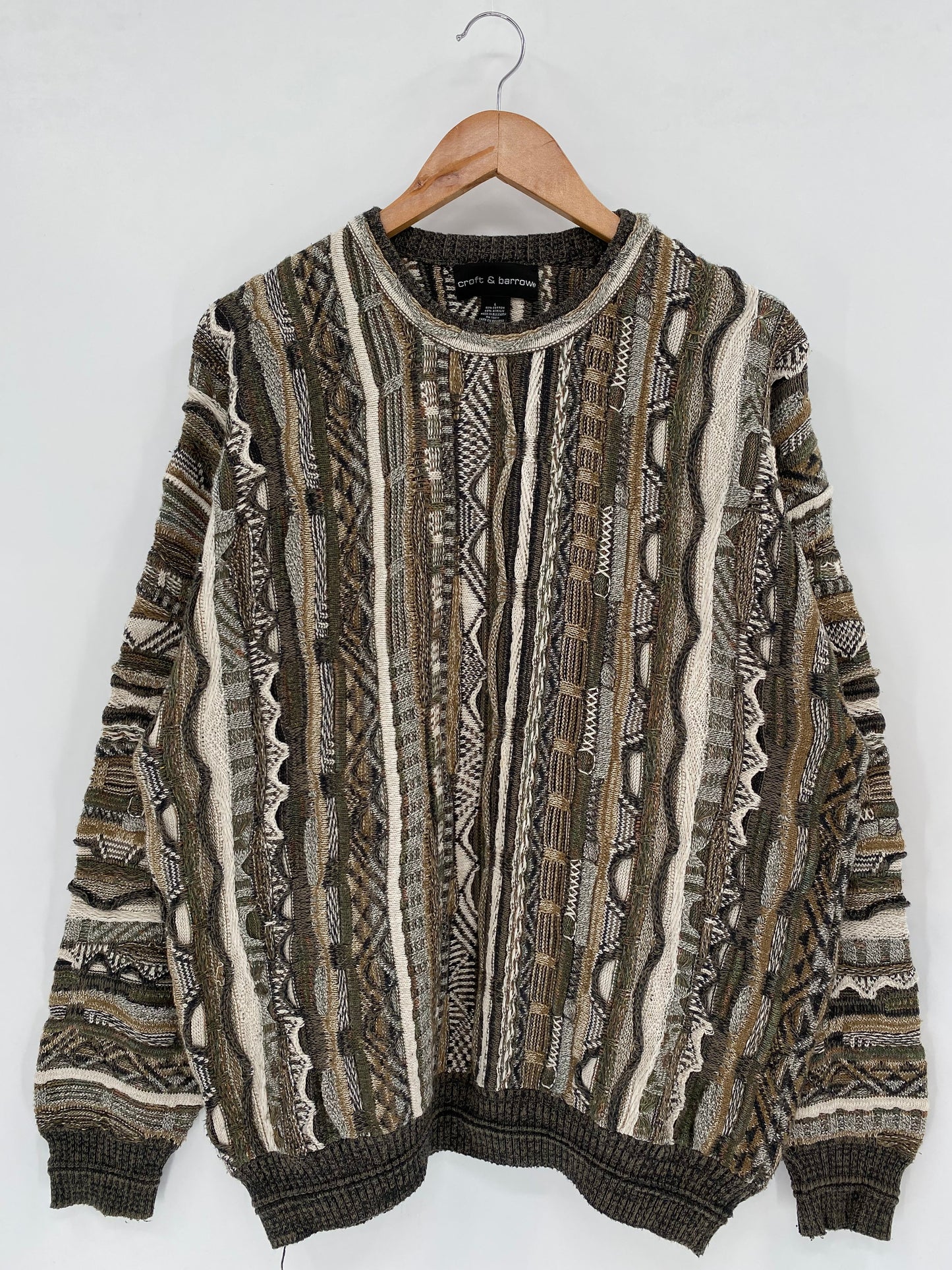 Vintage 3D COOGI Style Size L Knit Sweater / A6719