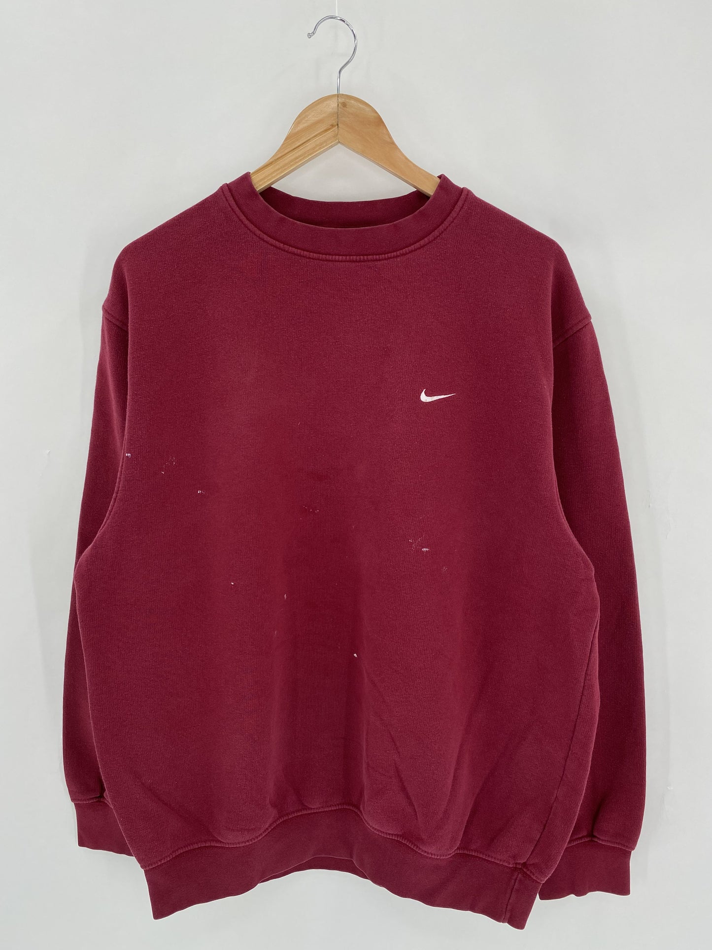 00’ NIKE MINI SWOOSH Size M Vintage Sweat-Shirt  / K5617