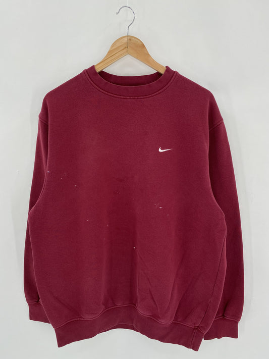 00’ NIKE MINI SWOOSH Size M Vintage Sweat-Shirt  / K5617