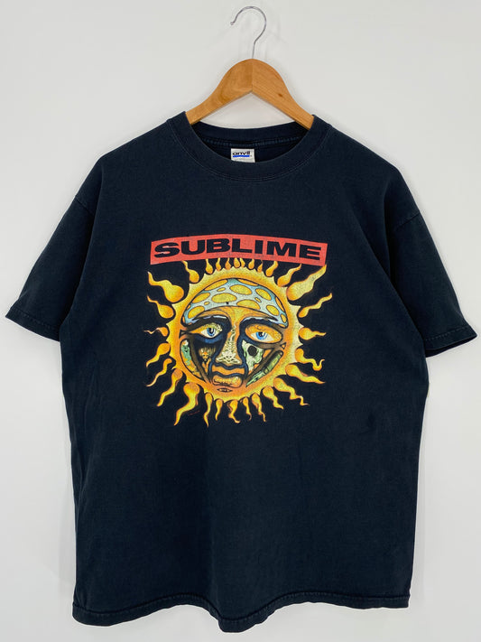 00' SUBLIME Size L Vintage T-Shirts / K1223