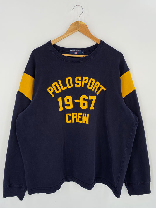 00’ Polo Sport Ralph Lauren Size XXL Vintage Sweat-shirt / 7573