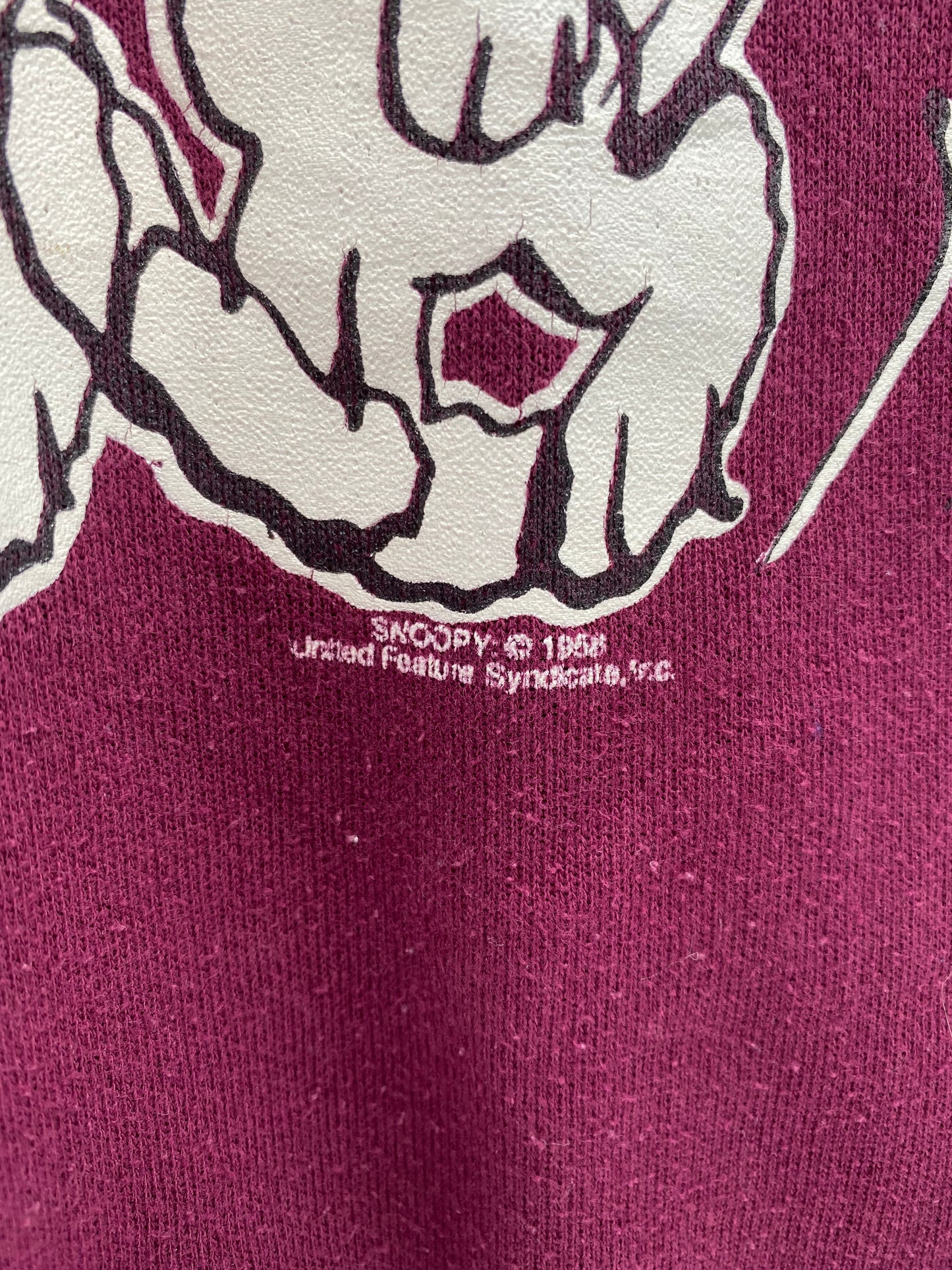 90’s SNOOPY Made in USA Size L Sweat-shirt / K3237