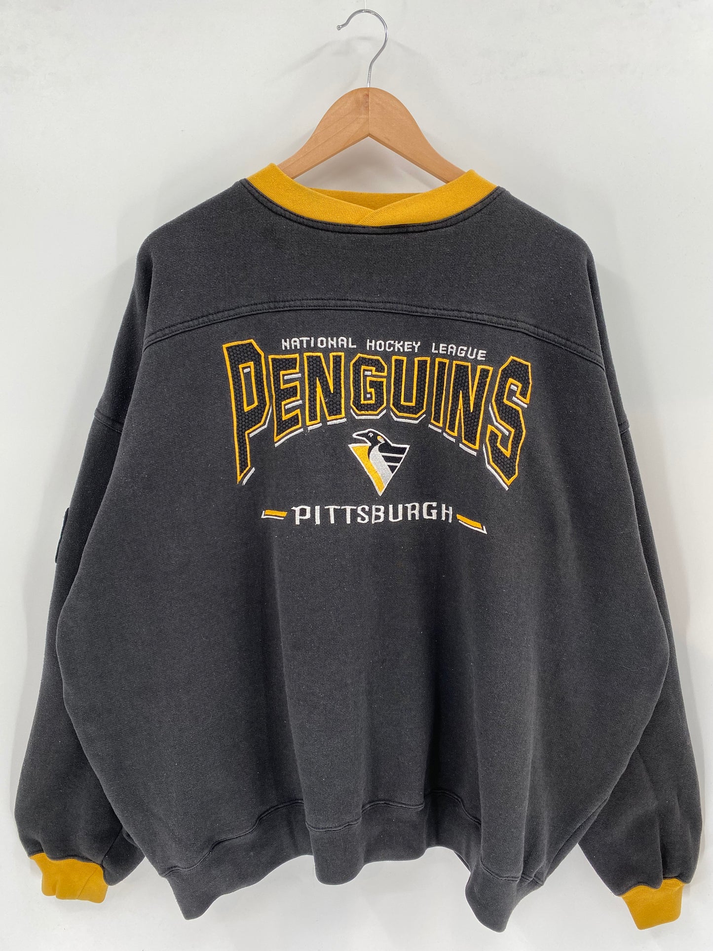 90’s PITTSBURGH PENGUINS Size XXL Vintage NHL Sweat-Shirts / K2426