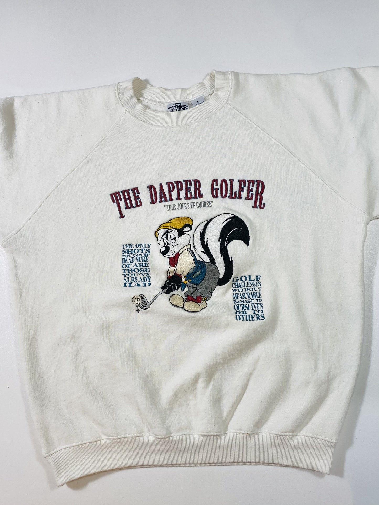 90’s WARNER BROS. LOONEY TUNES Size L Vintage Sweat-shirt / K5653