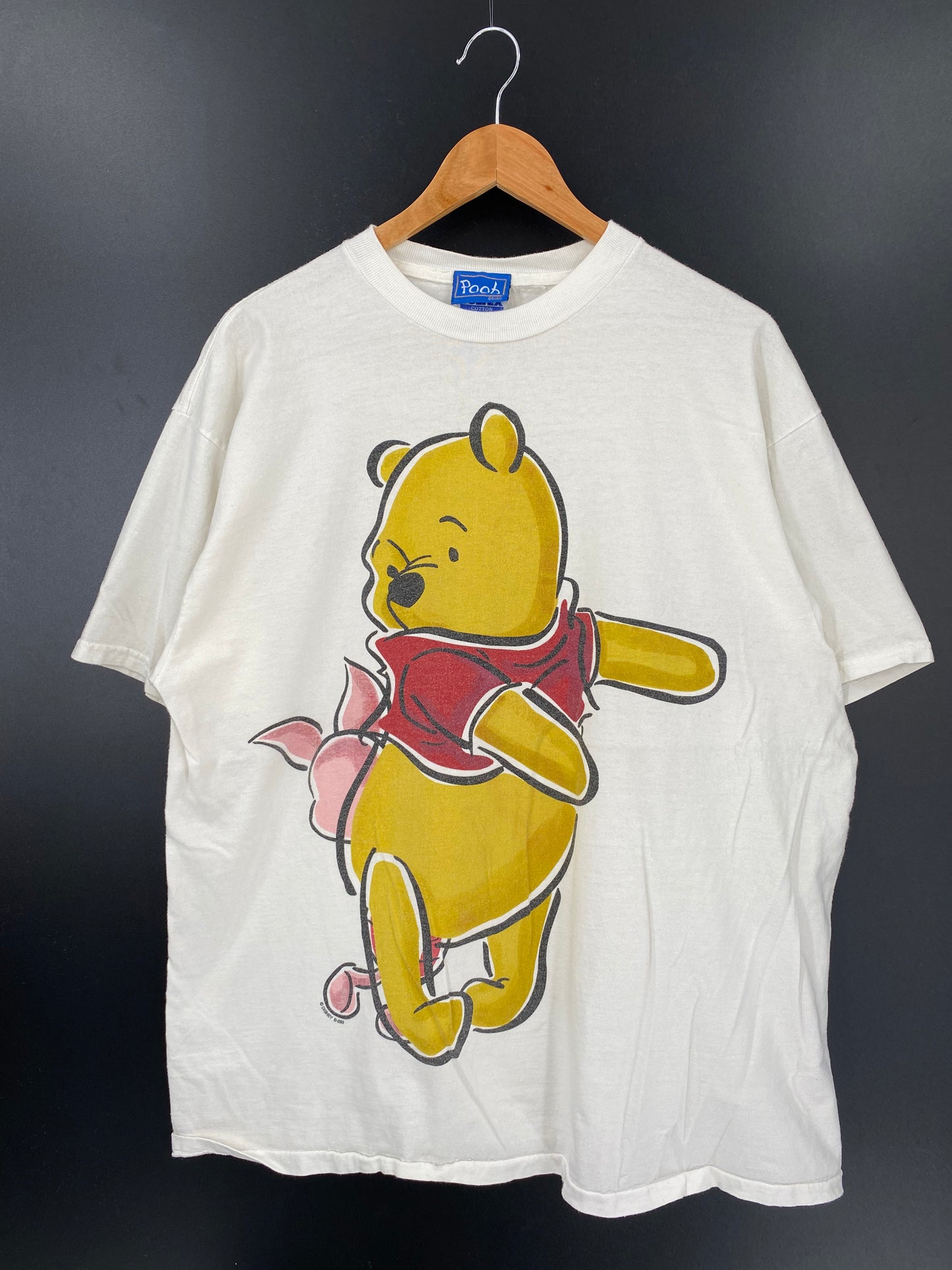 00’ DISNEY WINNIE THE POOH Size XL Vintage T-Shirt / K2366